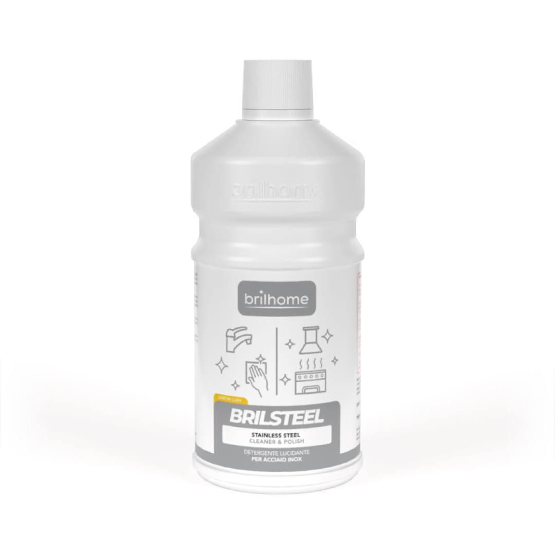 BRILSTEEL – NETTOYANT POLISSANT POUR ACIER INOXYDABLE - COD.: BH0211