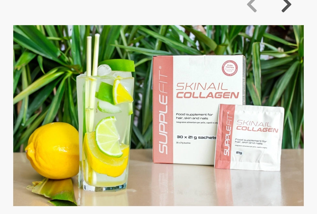 SKINAIL COLLAGEN - COD.: INTB042 - COMPLÉMENT ALIMENTAIRE POUR LA PEAU, LES CHEVEUX ET LES ONGLES Avec le complexe breveté CBH-TOTAL™