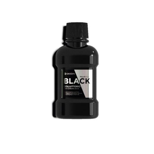 BAIN DE BOUCHE BLACK AU CHARBON ACTIF - 80 ML (FORMAT VOYAGE) - COD.: BLK05