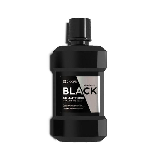 BAIN DE BOUCHE BLACK AU CHARBON ACTIF - 250 ML - COD.: BLK04