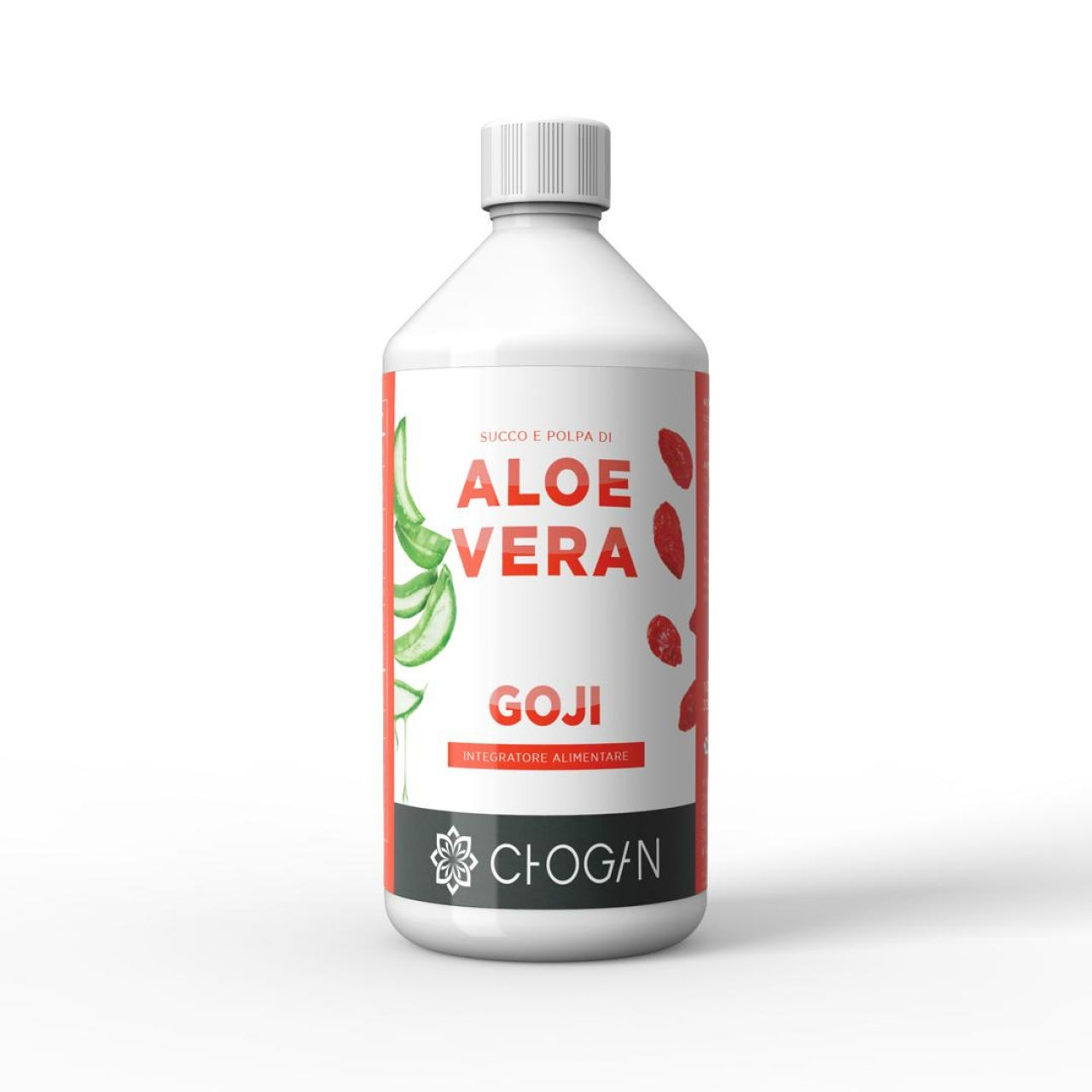 COMPLÉMENT ALIMENTAIRE ALOE VERA JUS ET PULPE AU GOJI (1 L)