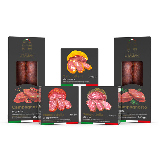 TASTY MIX - Format Économique (5 paquets de salami) - COD.: LIT0068