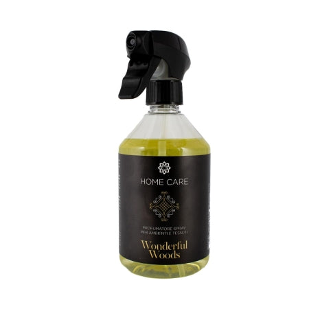 DIFFUSEUR DE PARFUM EN SPRAY HOME CARE (AMBIANCE ET TISSUS) - COD.: PHC21 - «WONDERFUL WOODS » - 500 ML