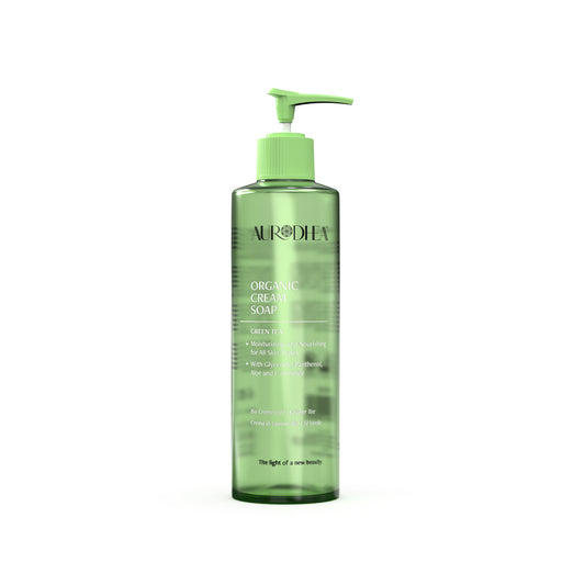 CRÈME DE SAVON AU THÉ VERT - 260 ML - COD.: SP02B