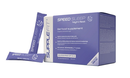 SPEEDSLEEP - COMPLÉMENT ALIMENTAIRE EN GEL À BASE DE MÉLATONINE - 300 ML Avec un mélange breveté SOMNIWELL™